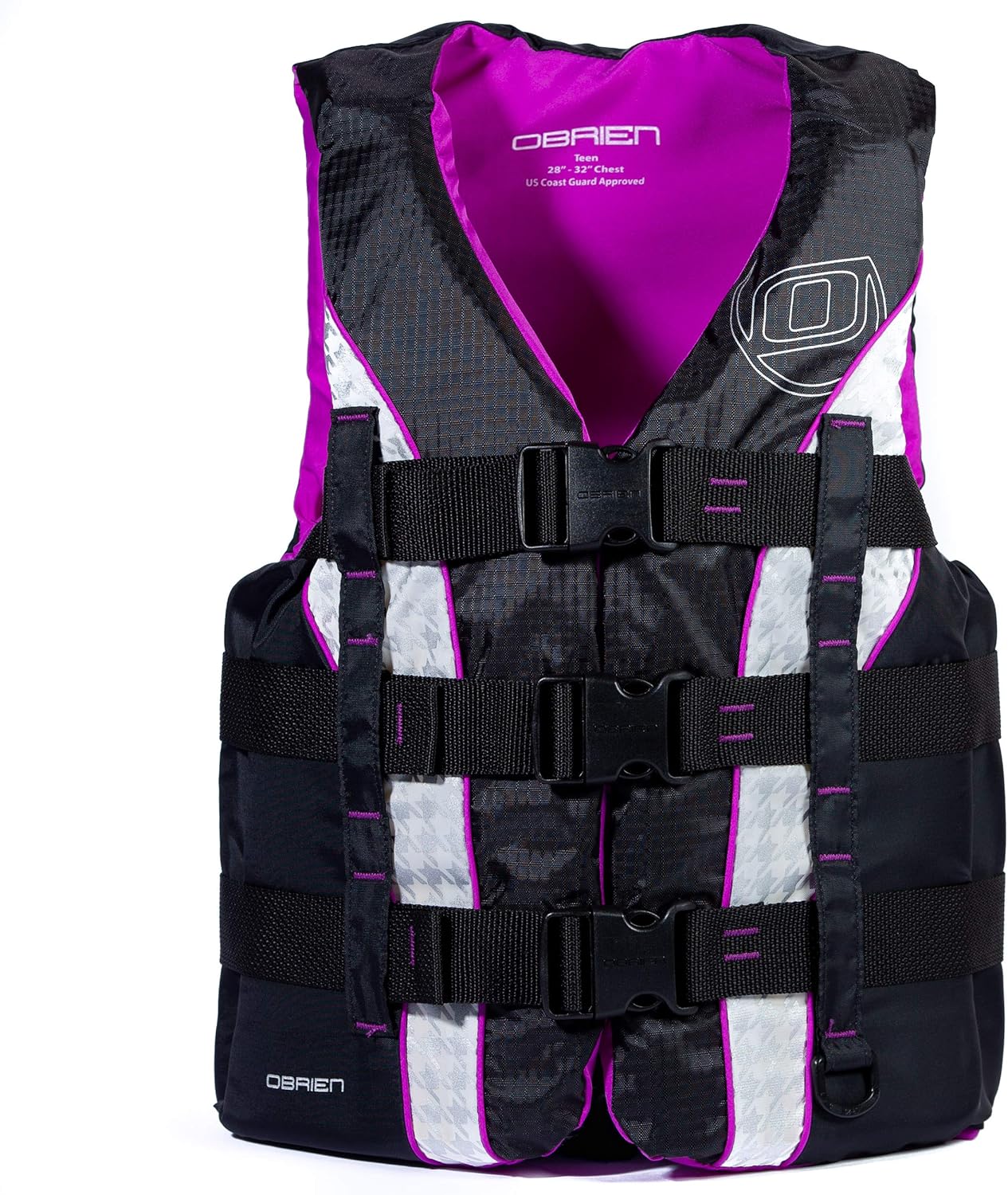 O'BRIEN VEST, TEEN NYLON PURPLE