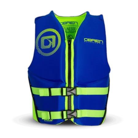 O'BRIEN VEST TRADITIONAL YOUTH BLUE/GRN