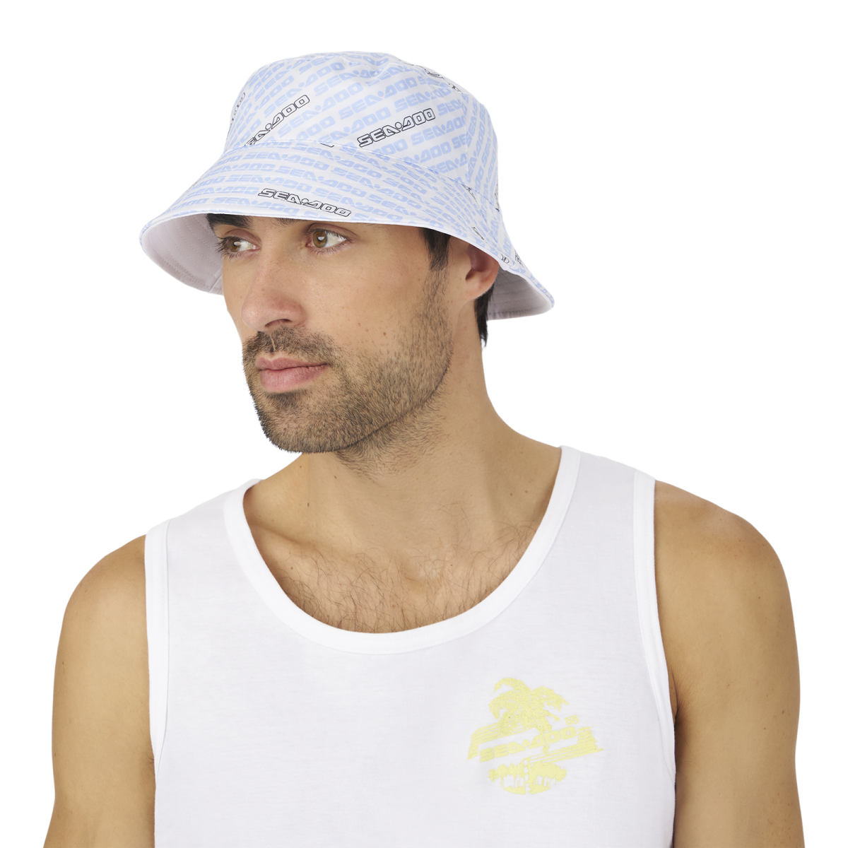 SEA-DOO SEA DOO REVERSIBLE BUCKET HAT S/M