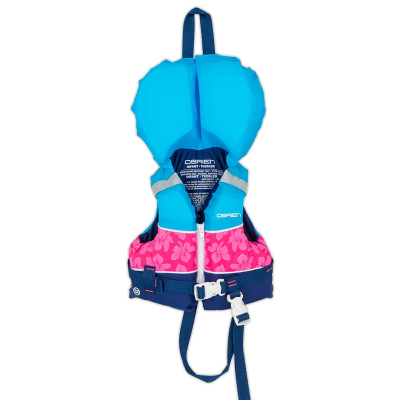 O'BRIEN VEST INFANT PINK NYL TYPE II
