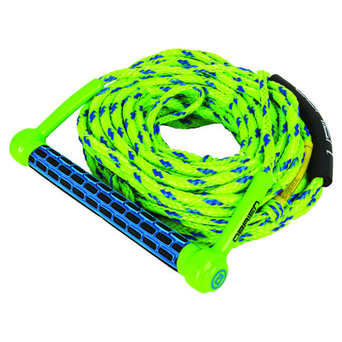 O'BRIEN ROPE 2 SECTION COMBO FLOATING BLU/GRN