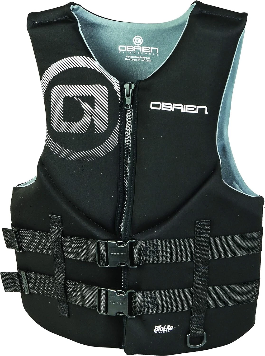 O'BRIEN VEST TRADITIONAL MENS BLACK XS NEO HMZ
