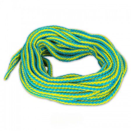 O'BRIEN ROPE 4P TUBE YLW/AQUA (FLOATING)