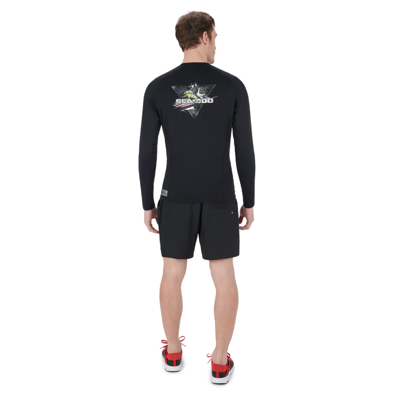 SE/DO M PRINTED LS RASH PEFKO BK M