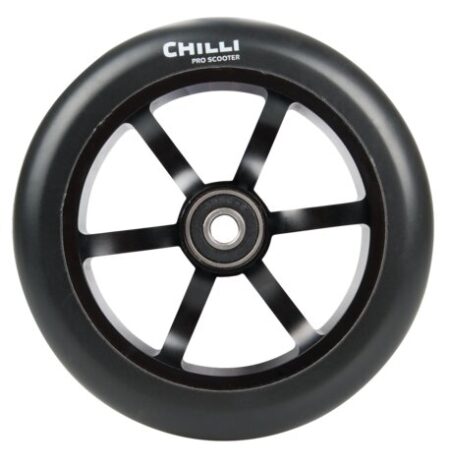 FUN/4U CHILLI WHEEL-6 SPOKE-120MM-BLACK