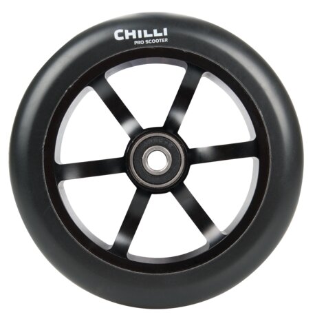 FUN/4U CHILLI WHEEL-6 SPOKE-120MM-BLACK