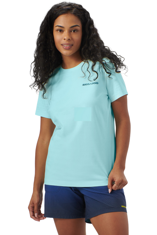 SE/DO SUNSET T-SHIRT LADIES S