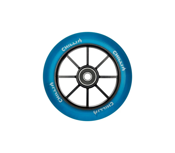 FUN/4U CHILLI WHEEL BASE(S) AND ROCKY SERIES-110MM-CANDY BLUE