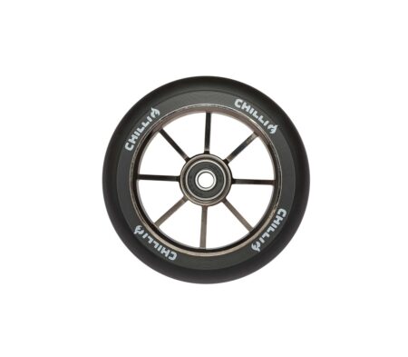 FUN/4U CHILLI WHEEL BASE(S) AND ROCKY SERIES-110MM-BLACK NEOCHROME