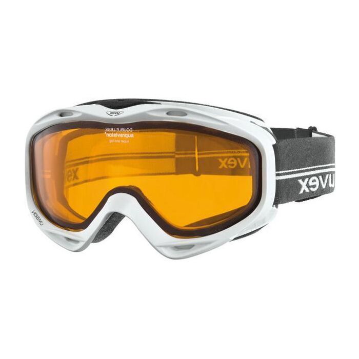 GOOGLES UVISION WHITE MAT GOLDLITE