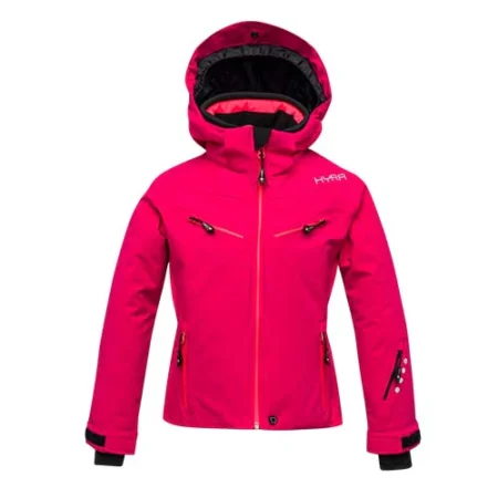 HYRA-VISP JUNIOR GIRL SKI JACKET MAGENTA SZ14