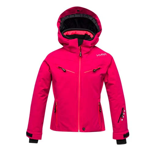 HYRA-VISP JUNIOR GIRL SKI JACKET MAGENTA SZ14