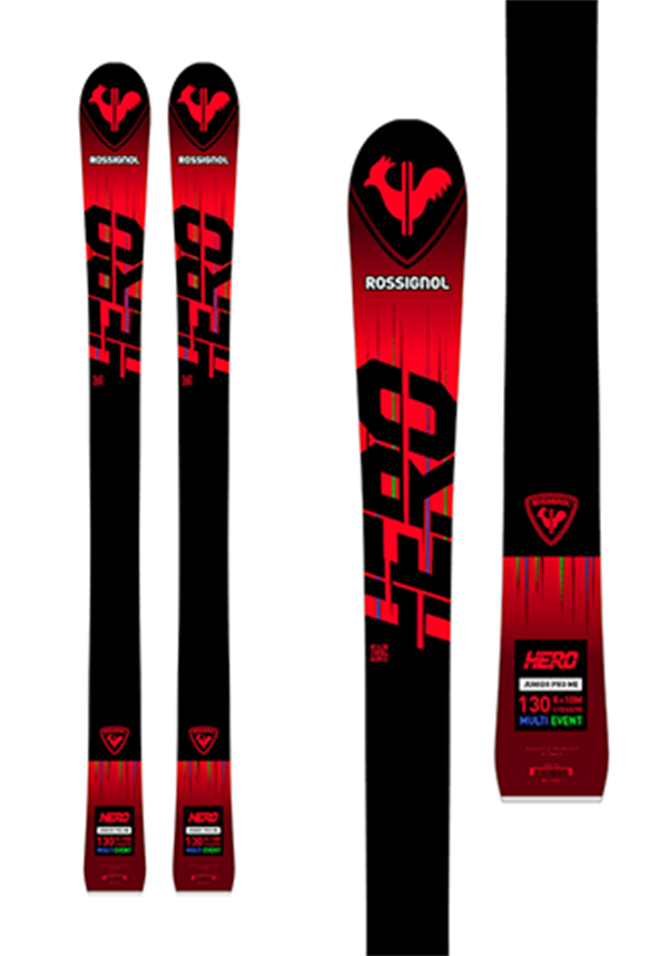 ROSSIGNOL HERO JR MULTI-EVENT OPEN 160 & FCLAN05 BINDINGS