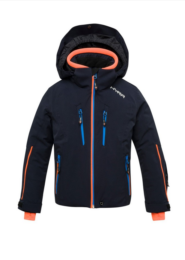 MAROON PEAK JUNIOR SKI JACKET SZ14 LEAD BLUE