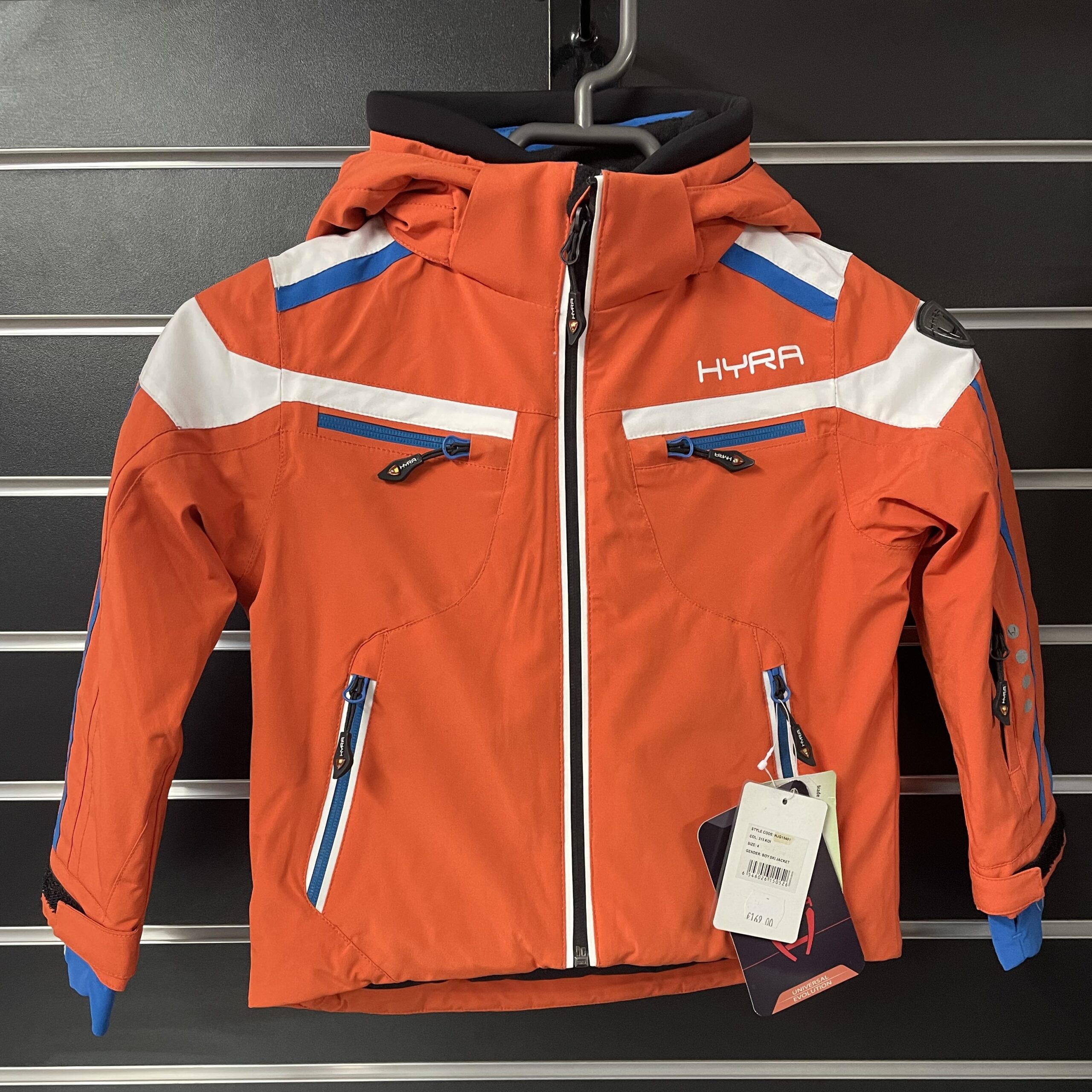 HYRA  KID SKI JACKET KOI/BLUE SZ4