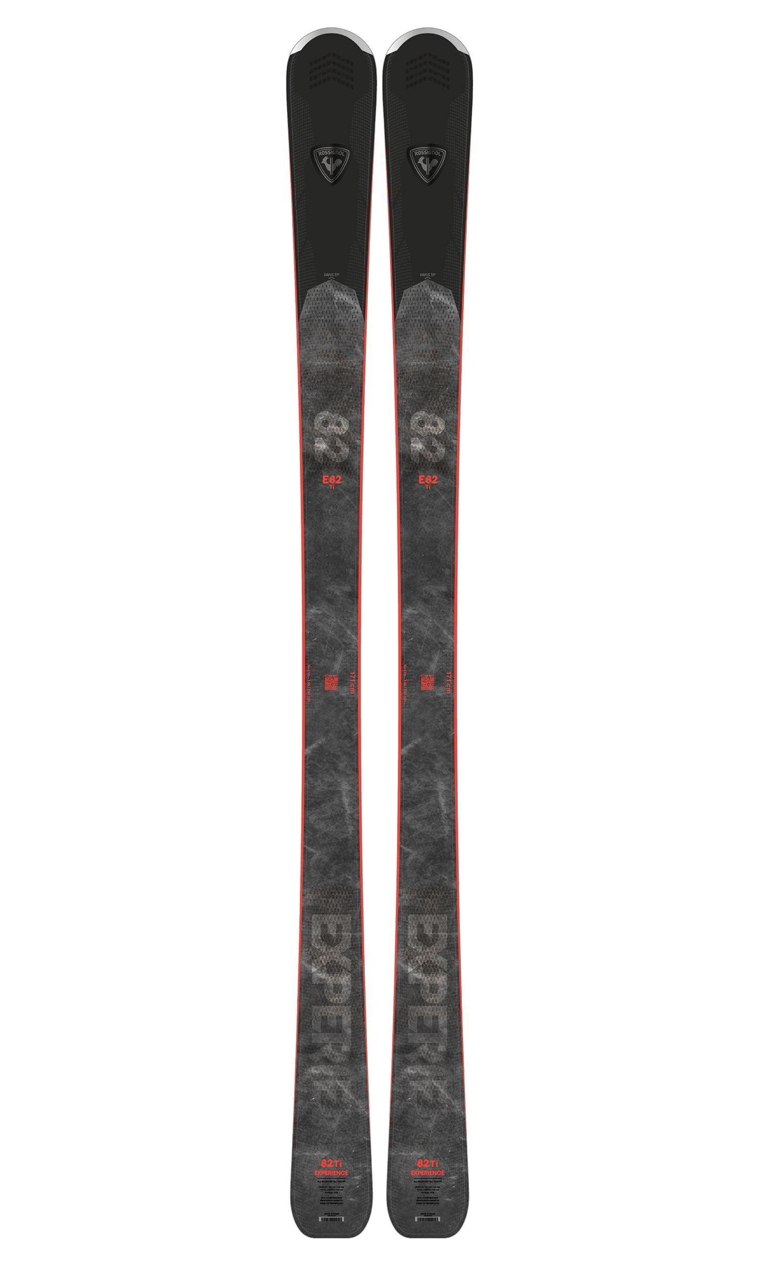 ROSSIGNOL EXPERIENCE 82 TI OPEN 160 & FCIR005 BINDINGS