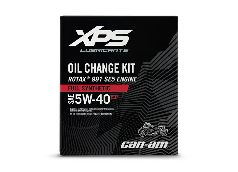 XPS SPYDER OIL CHANGE KIT 5W40 (SE5) 991