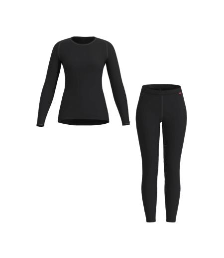 SKIUNDERWEAR SET WOMAN BLACK - 38