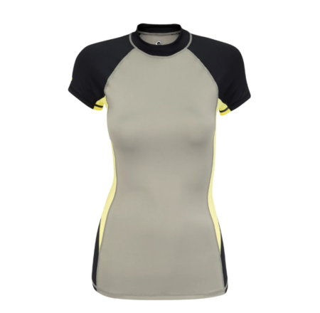SEA-DOO SHORTY SLEEVE RASHGUARD BEACH LADIES L