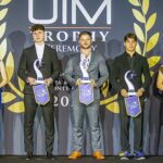 Mike Michaelides and other on UIM awarding ceremony in Monte Carlo 2026