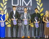 Mike Michaelides and other on UIM awarding ceremony in Monte Carlo 2026