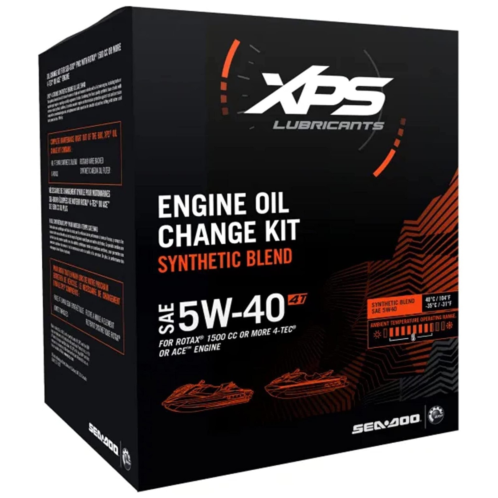 SEA-DOO OIL CHANGE KIT 5W40 1500CC+ EU