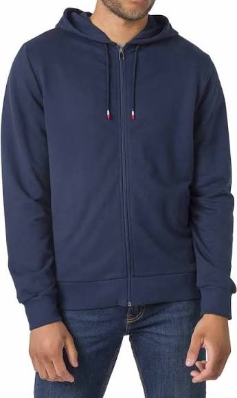 RO/OL W LOGO SWEAT FZ HOOD FL 715 DARK NAVY