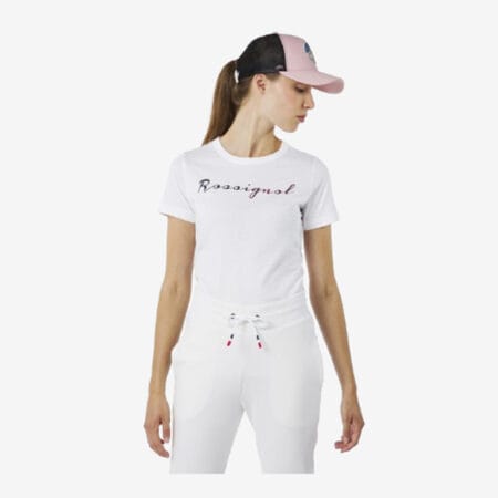 ROSSIGNOL W LOGO ROSSI TEE 100