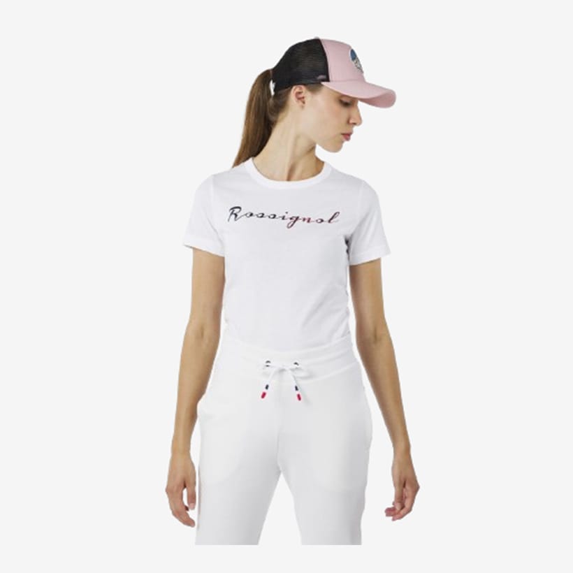 ROSSIGNOL W LOGO ROSSI TEE 100