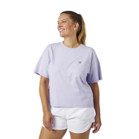 ROSSIGNOL W ROSSI TEE CROPP 36L LAVANDER GR