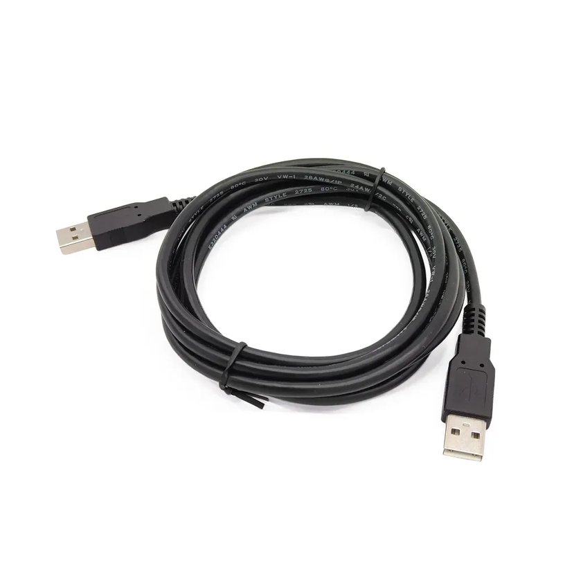 CAN-AM CABLE USB 2.0 A-A MALE BLACK 2M